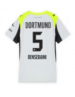 Borussia Dortmund Ramy Bensebaini #5 Bortedrakt Dame 2025-26 Korte ermer